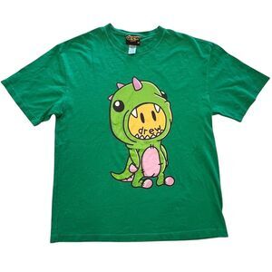 Drew House Dino Green T-shirt Size: L  | PreOwned Good Condition